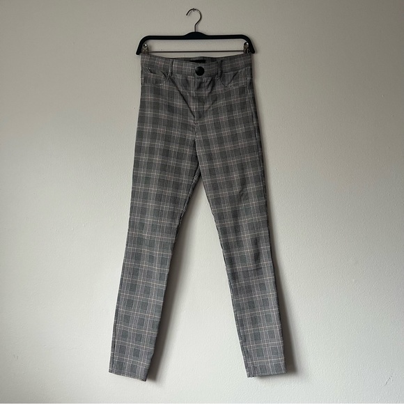 Zara Pants - Zara High Waisted Plaid Legging Pant